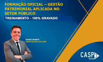 Formação Oficial – Gestão Patrimonial Aplicada no Setor Público - 100% GRAVADO
