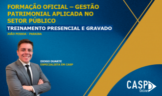 Formação Oficial – Gestão Patrimonial Aplicada no Setor Público - Presencial João Pessoa - PB