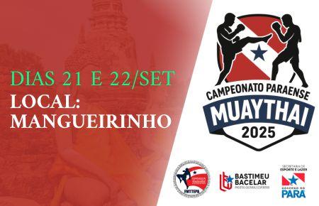 Inscrição de Atleta - Campeonato Paraense de Muaythai 2025