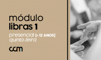 Libras nível 1 [+12 anos] - PRESENCIAL (Quinta-Feira)