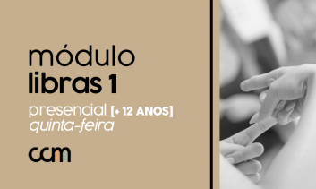 Libras nível 1 [+12 anos] - PRESENCIAL (Quinta-Feira)