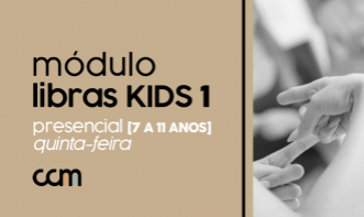 Libras KIDS nível 1 [7 a 11 anos] - PRESENCIAL (Quinta-Feira)