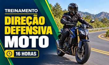 TREINAMENTO DE DIREÇÃO DEFENSIVA PARA MOTOQUEIROS  (16H)