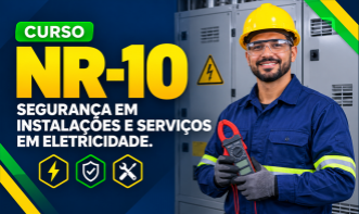 NR 10 - SEGURANÇA EM INSTALAÇÕES E SERVIÇOS EM ELETRICIDADE BÁSICO - 40H