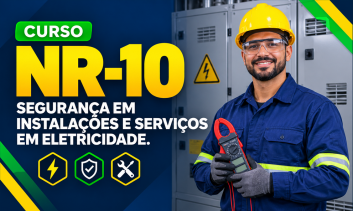 NR 10 - SEGURANÇA EM INSTALAÇÕES E SERVIÇOS EM ELETRICIDADE BÁSICO - 40H