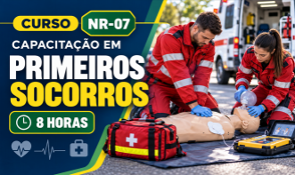 CAPACITAÇÃO EM PRIMEIROS SOCORROS  - 8H