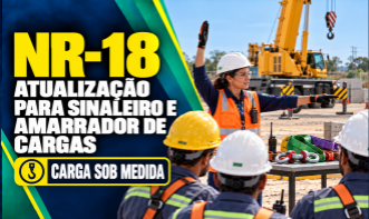 NR-18 - ATUALIZAÇÃO PARA SINALEIRO E AMARRADOR DE CARGAS