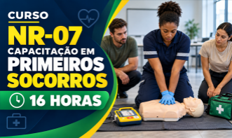 CAPACITAÇÃO EM PRIMEIROS SOCORROS - 16H