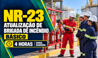 NR-23 - ATUALIZAÇÃO DE BRIGADA DE INCÊNDIO - BÁSICO