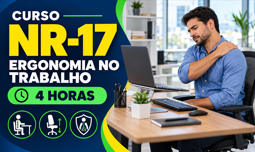 NR-17 - ERGONOMIA NO TRABALHO - (4H)