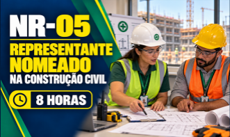 NR 05 - CIPA: REPRESENTANTE NOMEADO - CONSTRUÇÃO CIVIL (8H)