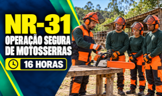 NR-31 - OPERAÇÃO SEGURA DE MOTOSSERRAS
