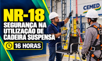 NR-18 - SEGURANÇA NA UTILIZAÇÃO DE CADEIRA SUSPENSA