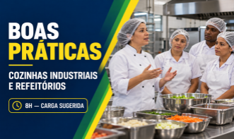 BOAS PRÁTICAS EM COZINHAS INDUSTRIAIS E REFEITÓRIOS (8H)