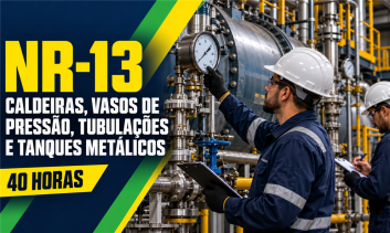 NR 13 Caldeiras, vasos de pressão, tubulações e tanques metálicos