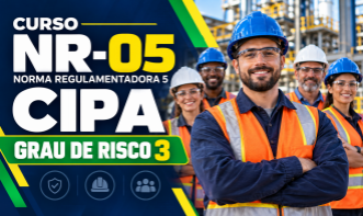 NR 05 -  NORMA REGULAMENTADORA 5   -  CIPA - Grau de Risco 3 (16h)