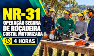 NR-31 - OPERAÇÃO SEGURA DE ROÇADEIRA COSTAL MOTORIZADA