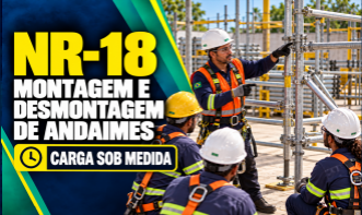 NR-18 - MONTAGEM E DESMONTAGEM DE ANDAIMES