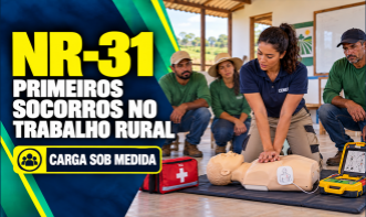 NR-31 - PRIMEIROS SOCORROS NO TRABALHO RURAL