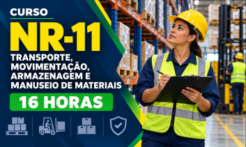 NR 11 - TRANSPORTE, ARMAZENAGEM E MANUSEIO DE MATERIAIS (16H)