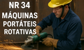 NR 34 - MÁQUINAS PORTÁTEIS ROTATIVAS