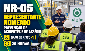 NR 05 - CIPA: REPRESENTANTE NOMEADO - GRAU DE RISCO 4 (20H)