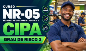 NR 05 -  NORMA REGULAMENTADORA 5   -  CIPA - Grau de Risco 2 (12h)