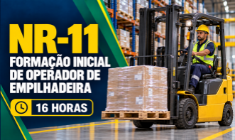 NR-11 - FORMAÇÃO INICIAL DE OPERADOR DE EMPILHADEIRA