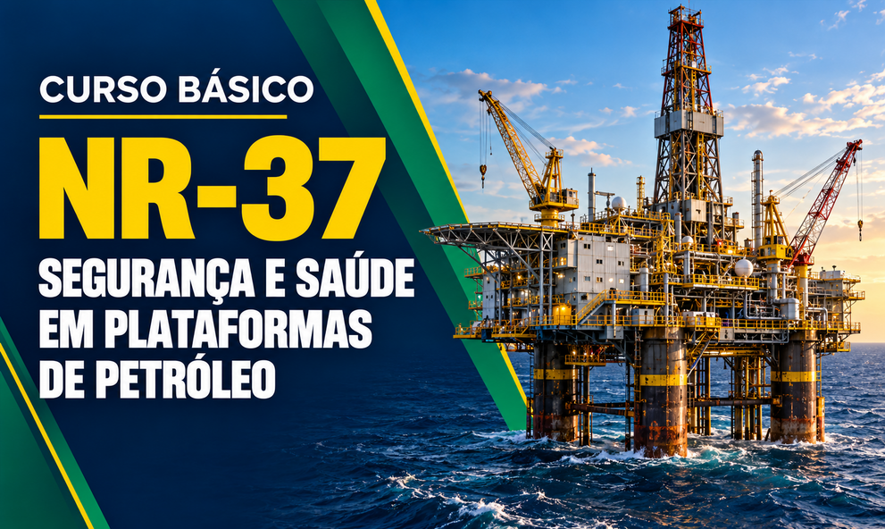 NR-37 - SEGURANÇA E SAÚDE EM PLATAFORMAS DE PETRÓLEO - AVANÇADO (8H)