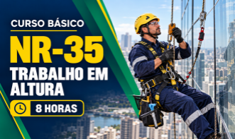 NR 35 - NORMA REGULAMENTADORA - TRABALHO EM ALTURA   - 8H