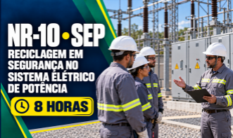 RECICLAGEM  - NR-10 – (SEP) SEGURANÇA NO SISTEMA ELÉTRICO DE POTÊNCIA