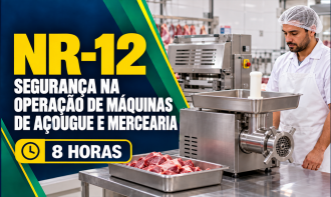 NR-12 - SEGURANÇA NA OPERAÇÃO DE MÁQUINAS DE AÇOUGUE E MERCEARIA