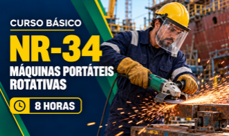 NR 34 - MÁQUINAS PORTÁTEIS ROTATIVAS