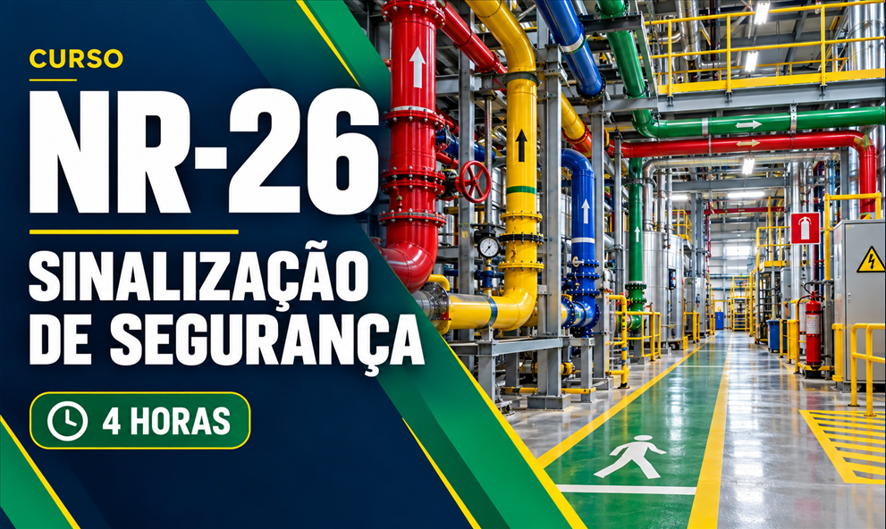 NR 26 - SINALIZAÇÃO DE SEGURANÇA - (4H)
