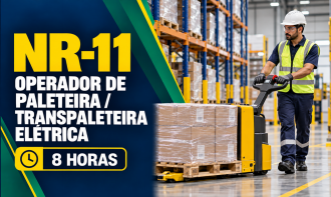 NR-11 - OPERADOR DE PALETEIRA / TRANSPALETEIRA ELÉTRICA