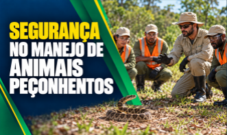 SEGURANÇA NO MANEJO DE ANIMAIS PEÇONHENTOS