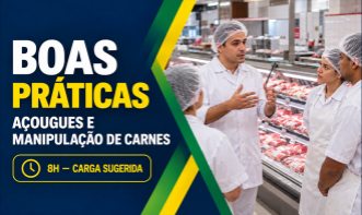 BOAS PRÁTICAS EM AÇOUGUES E MANIPULAÇÃO DE CARNES (8H)
