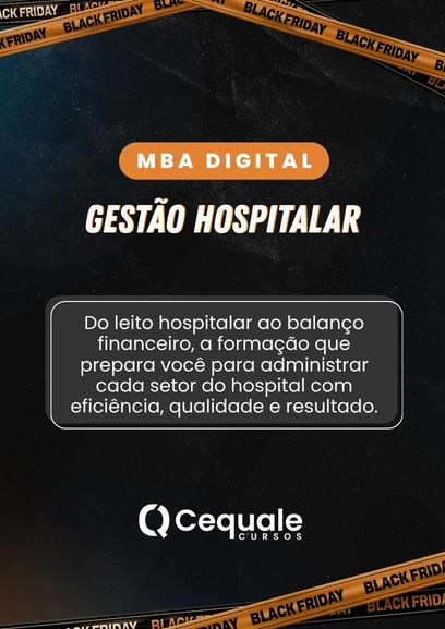 MBA Gestão Hospitalar