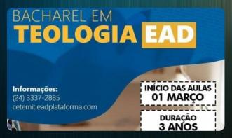 Bacharel em Teologia 2022
