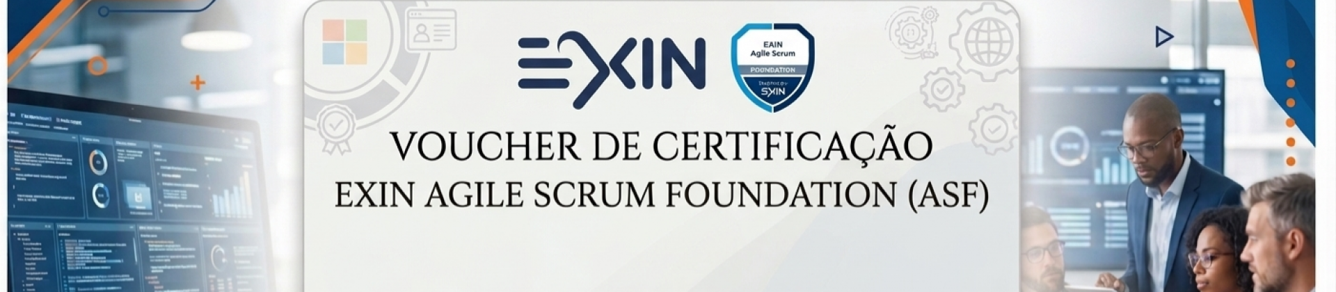 Voucher Certificação EXIN Agile Scrum Foundation (ASF)