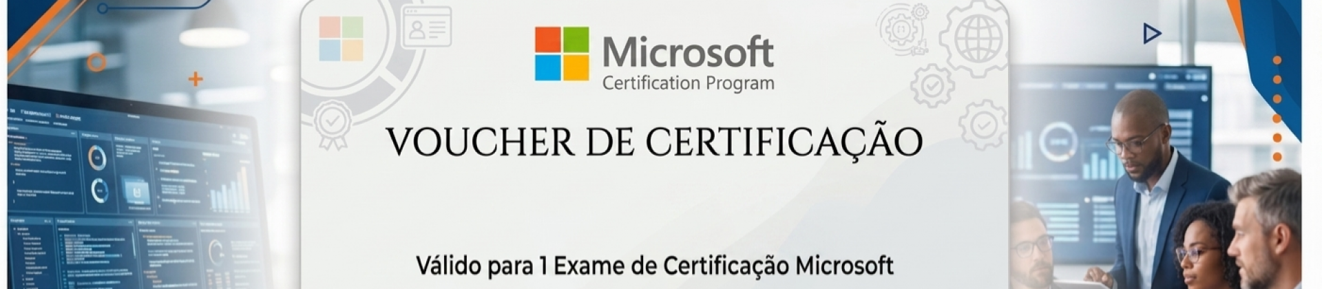 Voucher para certificação •	Microsoft Certified: Power BI Data Analyst Associate (PL-300)