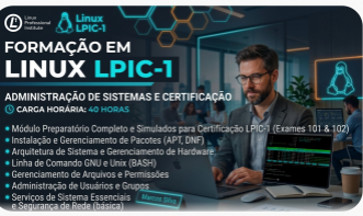 Curso Linux Preparatório LPIC-1 (40 Horas)