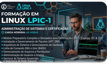 Curso Linux Preparatório LPIC-1 (40 Horas)