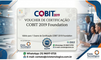 Voucher para certificação COBIT 2019 Foundation