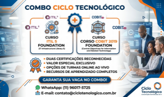 Curso de ITIL 5  Foundation + COBIT 2019 Foundation Foundation