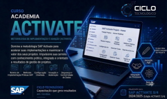 CICLO Curso SAP ACTIVATE S/4Hana  24 horas