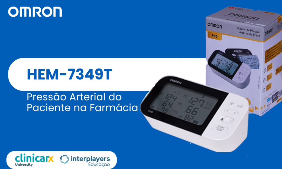 Pressão Arterial do Paciente na Farmácia - HEM-7349T