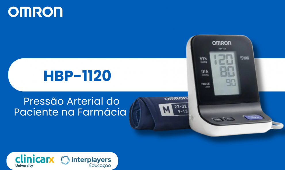 Pressão Arterial do Paciente na Farmácia - HBP-1120