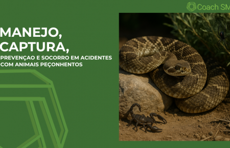 Curso de Manejo, captura, prevenção e Socorro em acidentes com Animais Peçonhentos