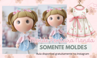 Moldes Ponteira Nanda